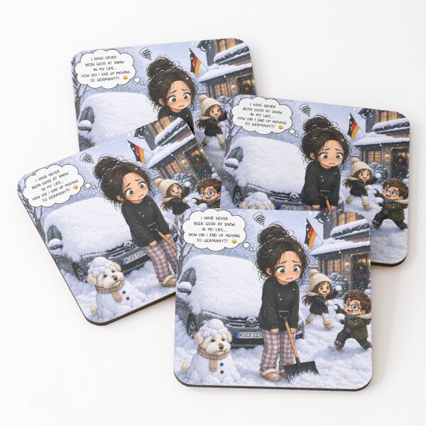 Item preview, I Was Never Good at Snow — Expat Mom in Winter designed and sold by Wanderers Press.