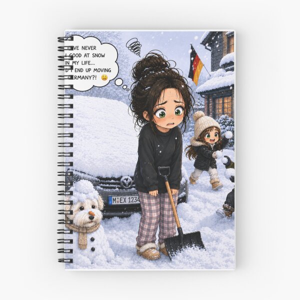 Item preview, I Was Never Good at Snow — Expat Mom in Winter designed and sold by Wanderers Press.