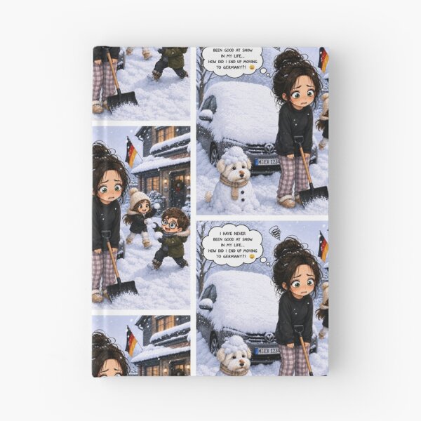 Item preview, I Was Never Good at Snow — Expat Mom in Winter designed and sold by Wanderers Press.