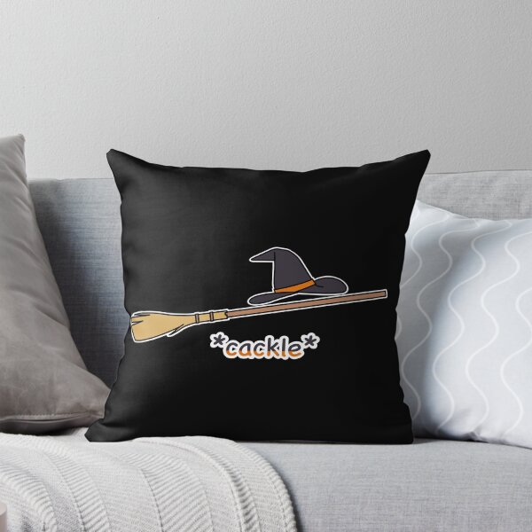 Item preview, Witch hat on a broom designed and sold by Dannie's Gallery.