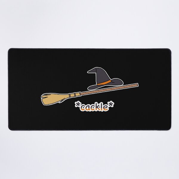 Item preview, Witch hat on a broom designed and sold by Dannie's Gallery.