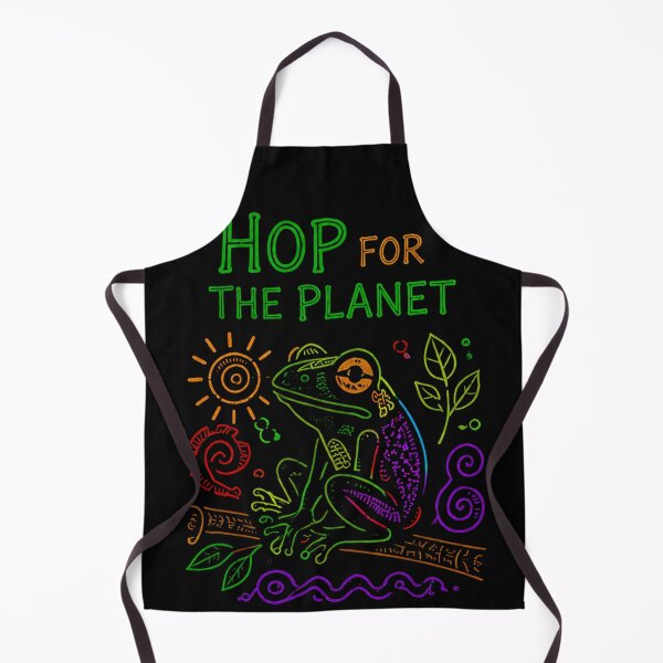 Item preview, Global warming Aztec Frog designed and sold by Applecrunch.