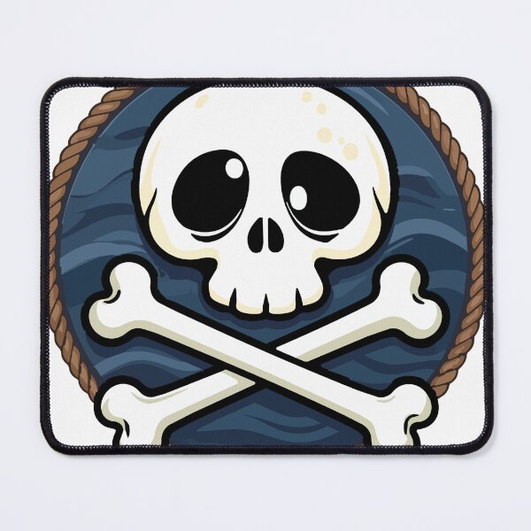 Item preview, Cute Cartoon Pirate Skull & Crossbones Nautical Beach designed and sold by SaltCreatives.
