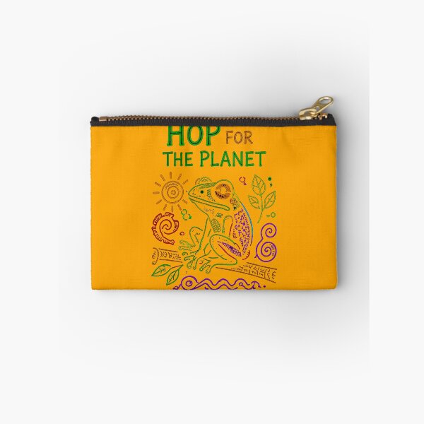 Item preview, Global warming Aztec Frog designed and sold by Applecrunch.