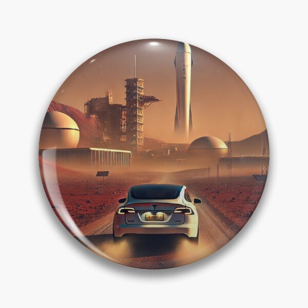 Item preview, Mission to Mars Electric Car Rocket Launchpad Sci-Fi designed and sold by UmSkelig834.