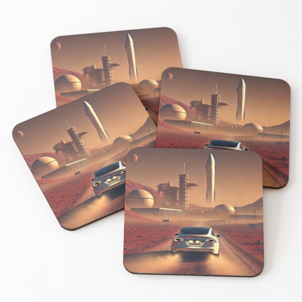 Item preview, Mission to Mars Electric Car Rocket Launchpad Sci-Fi designed and sold by UmSkelig834.