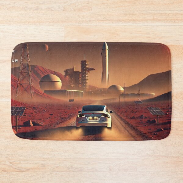 Item preview, Mission to Mars Electric Car Rocket Launchpad Sci-Fi designed and sold by UmSkelig834.