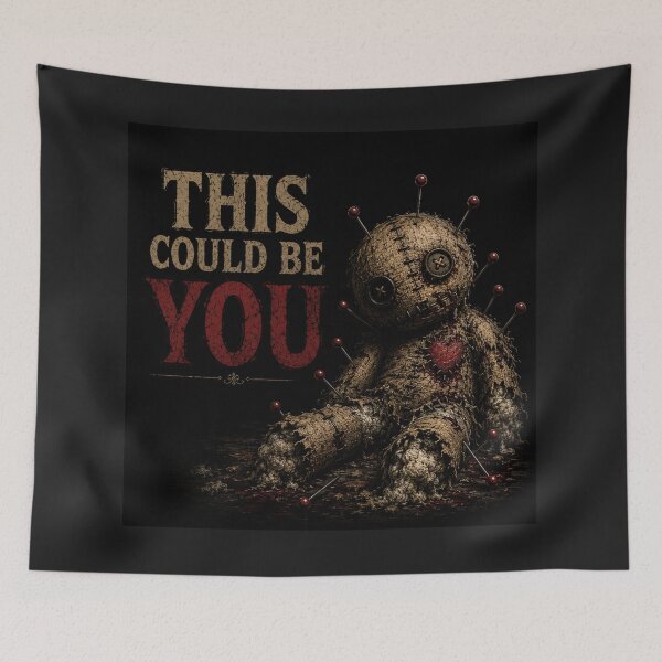Item preview, This Could Be You – Creepy Voodoo Doll Dark Humor designed and sold by ITSimagination.