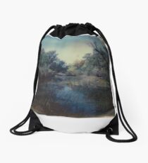 where i dream Drawstring Bag