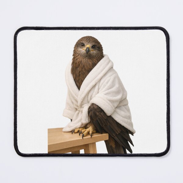 Item preview, Bathrobe Black Kite designed and sold by Sillytoe.