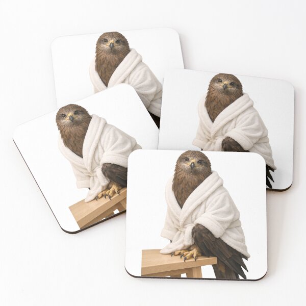 Item preview, Bathrobe Black Kite designed and sold by Sillytoe.