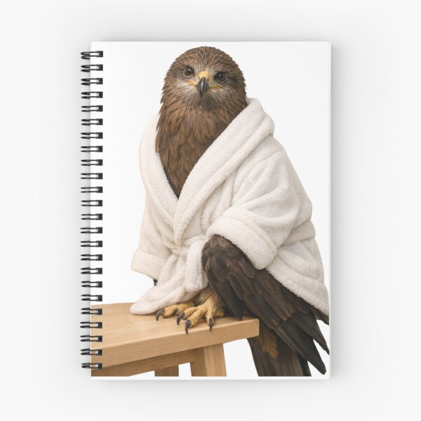 Item preview, Bathrobe Black Kite designed and sold by Sillytoe.