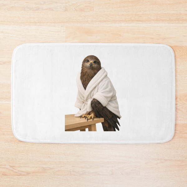 Item preview, Bathrobe Black Kite designed and sold by Sillytoe.