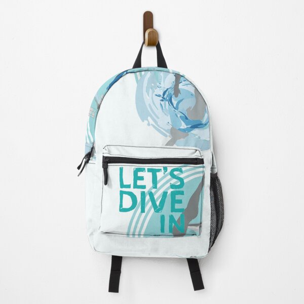 Item preview, Let's Dive In TEAL designed and sold by Pattern Omnibus.