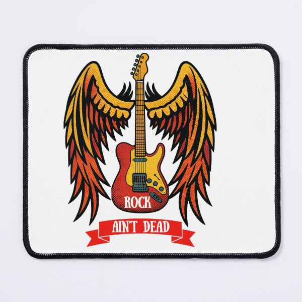 Item preview, Rock ain't dead - Tattoo style Tshirt. designed and sold by Wear your geek.