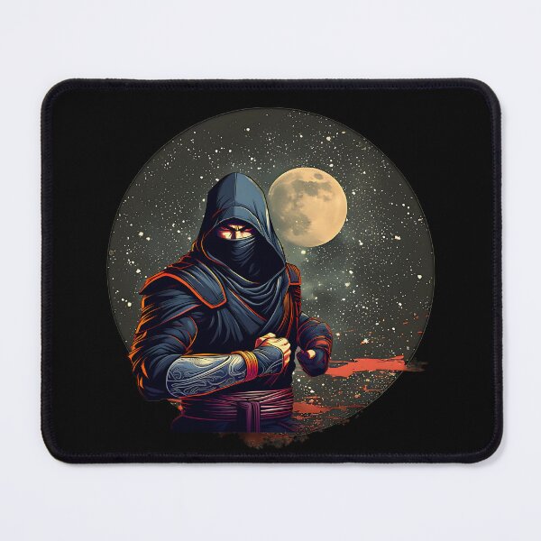 Item preview, Dark Fantasy Ninja Assassin Moonlit Night designed and sold by UrbanPrts.