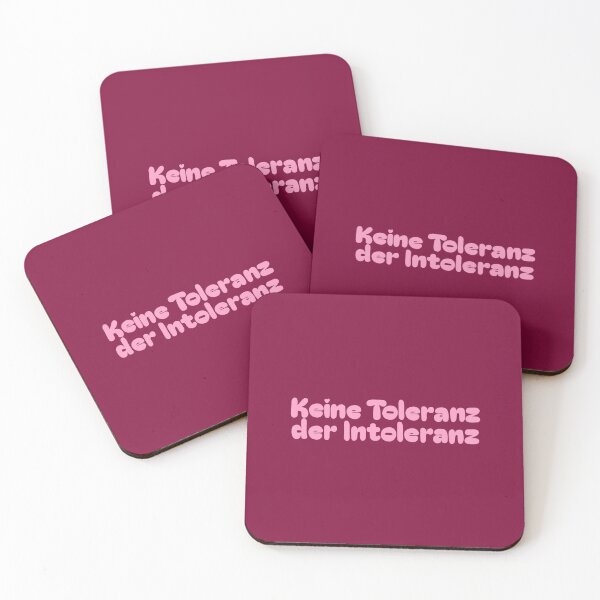 Item preview, Keine Toleranz der Intoleranz designed and sold by caramelrts.
