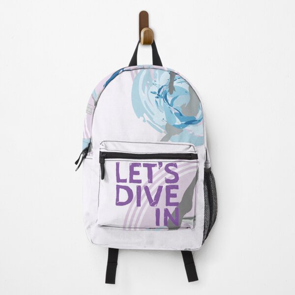 Item preview, Let's Dive In PURPLE designed and sold by Pattern Omnibus.