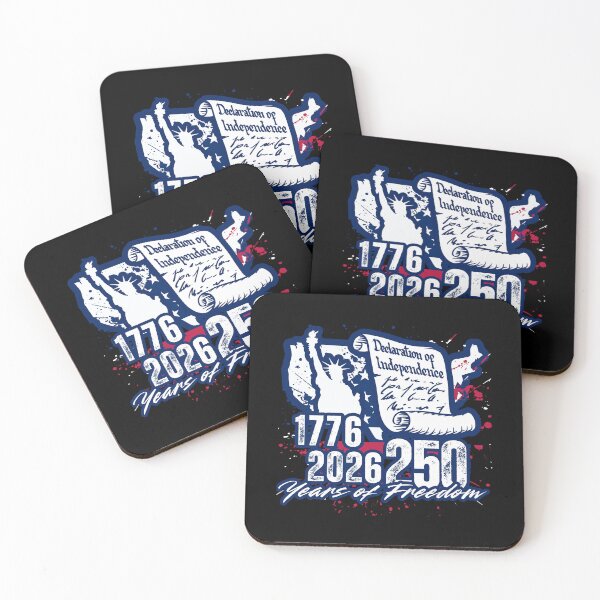 Item preview, Declaration of Independence 1776–2026 — 250 Years of Freedom Patriotic America 250 Design designed and sold by GFamilyC.