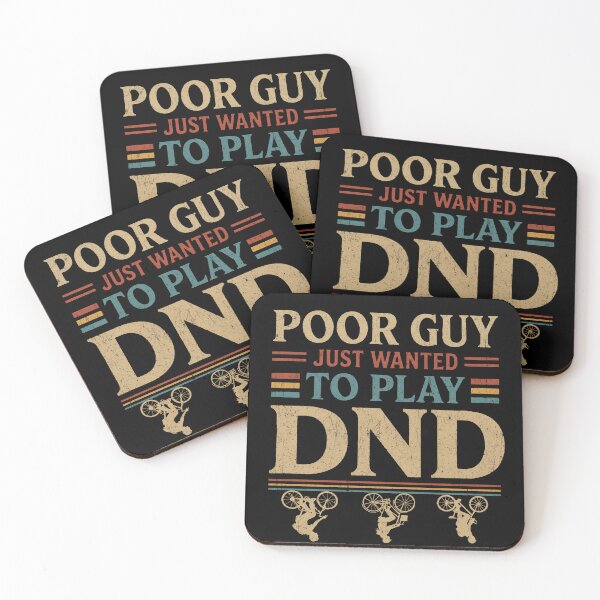Item preview, Poor Guy Just Wanted To Play DND designed and sold by WitchoftheHood.