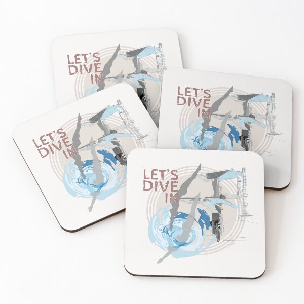 Item preview, Let's Dive In MOCHA designed and sold by Grafickilli.