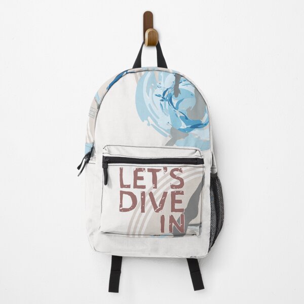 Item preview, Let's Dive In MOCHA designed and sold by Pattern Omnibus.