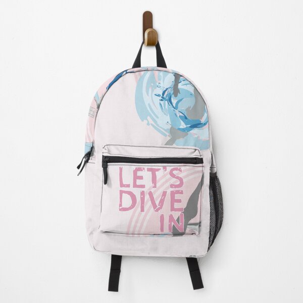 Item preview, Let's Dive In PINK designed and sold by Pattern Omnibus.