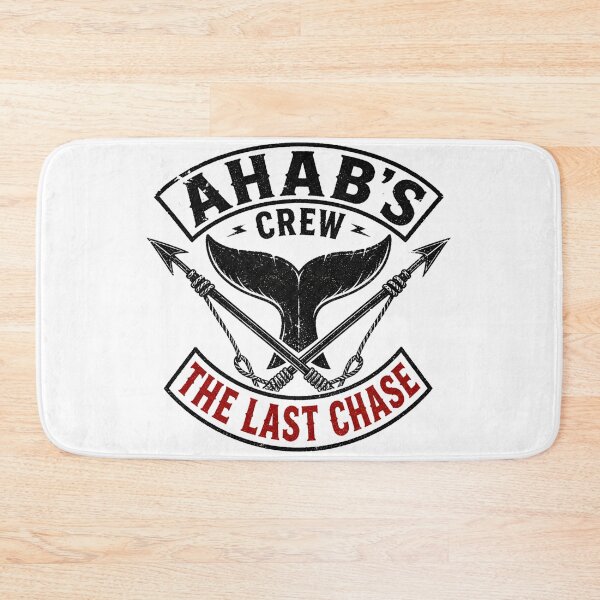 Item preview, Ahab's Crew The Last Chase Moby Dick Whaling Biker Patch designed and sold by Fenay Designs.