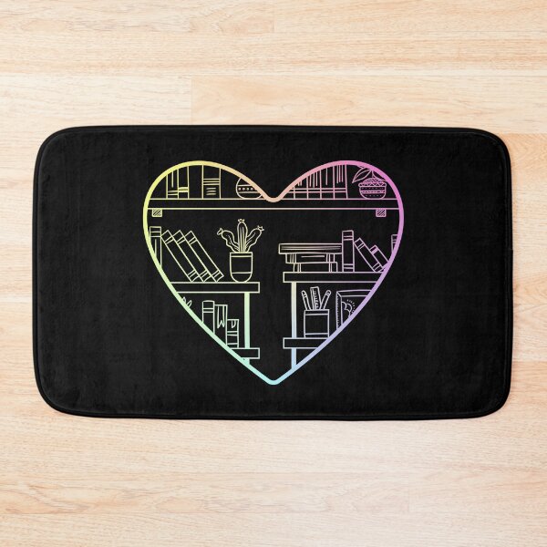 Item preview, Womens Bookshelf Heart Funny Reading Graphic Gift designed and sold by ScienceCorner.