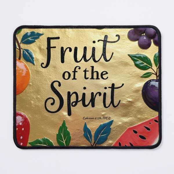 Item preview, Gold Fruit of the Spirit | Galatians 5:22-23 Christian Design | Elegant Bible Verse | Christian Gift | Church Merch designed and sold by PeacefulD-signs.