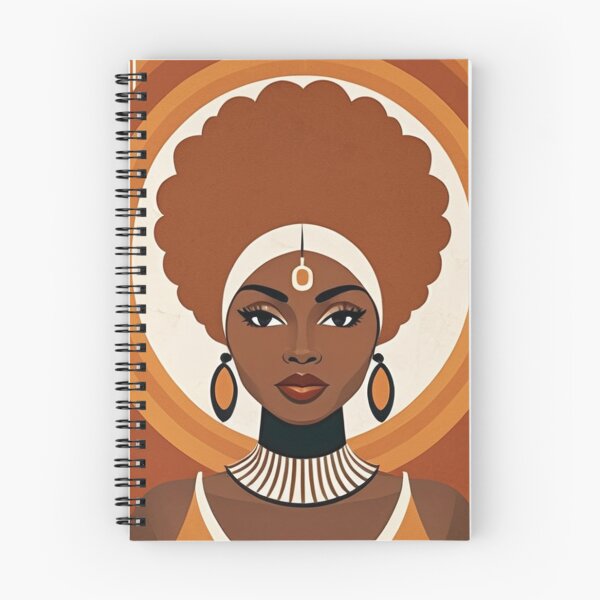 Item preview, Art - Representation of an Afro Woman, Contemporary Flat Design Style designed and sold by AnimeShin.