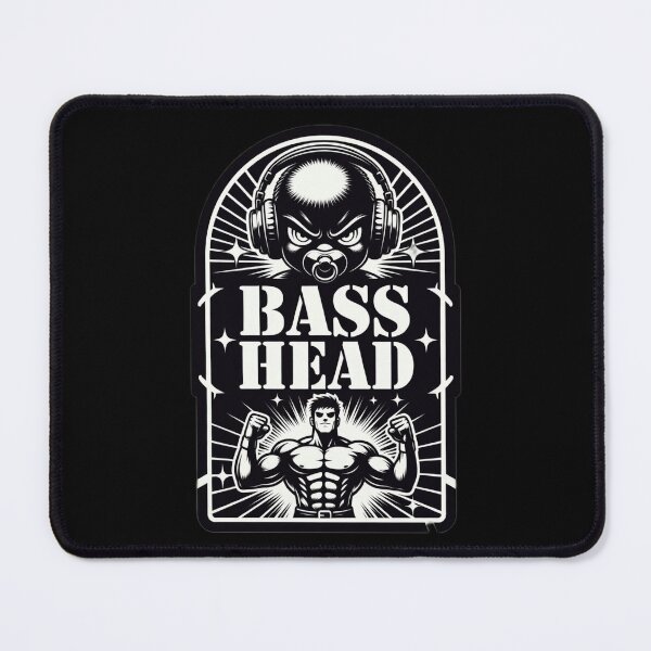 Item preview, Basshead Festival sticker edm rave Trinket  designed and sold by FestDrip.