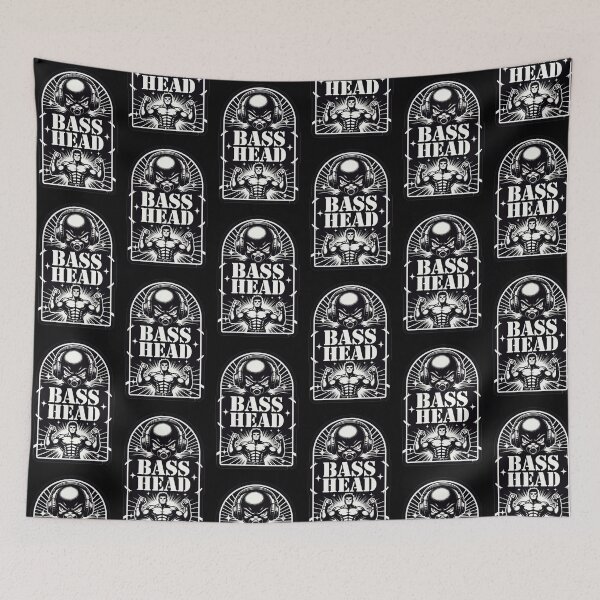 Item preview, Basshead Festival sticker edm rave Trinket  designed and sold by FestDrip.