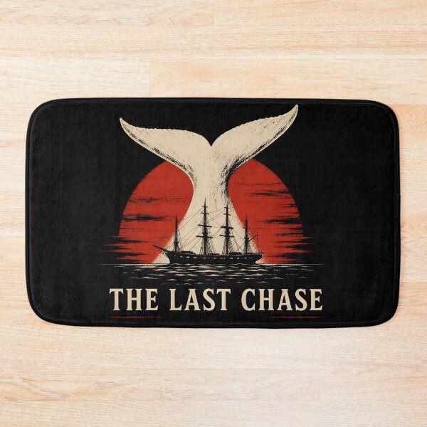 Item preview, Moby Dick The Last Chase White Whale Tail Sailing Ship designed and sold by Fenay Designs.