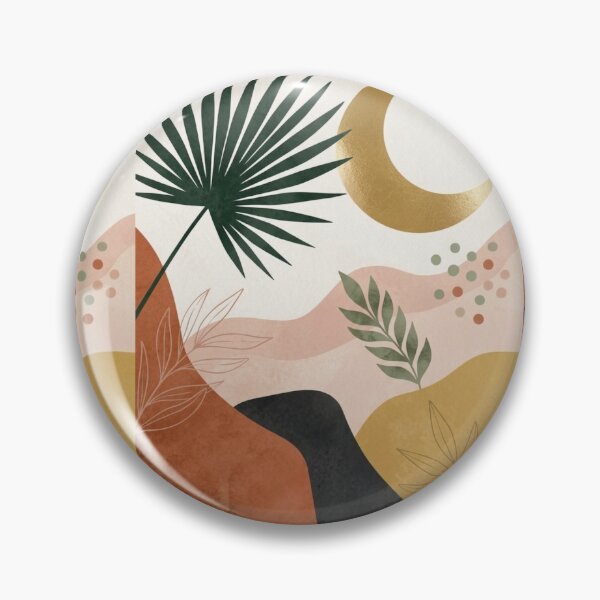 Item preview, Boho Tropical Moon Wall Art Print, Abstract Botanical Palm Leaf Illustration, Celestial Crescent Moon Decor, Modern Earth Tone Minimalist Aesthetic, Neutral Nature Poster, Bohemian Home Decor designed and sold by Zaitmiprints.