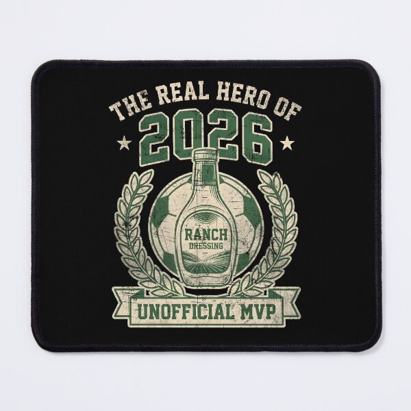 Item preview, Real Hero of 2026 Unofficial MVP Ranch Dressing Vintage Sports designed and sold by Aetherix Studio.