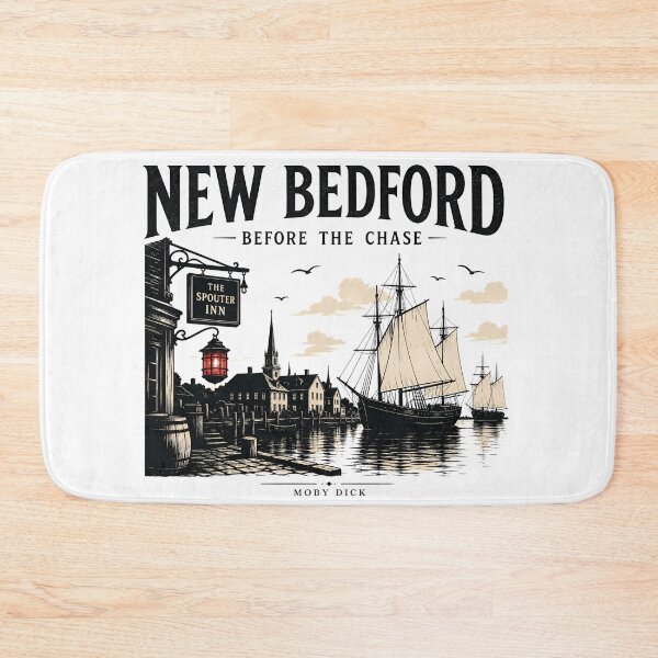 Item preview, The Spouter Inn New Bedford Moby Dick Harbor Night Scene designed and sold by Fenay Designs.