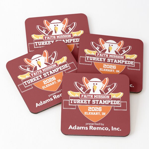 Item preview, 2026 Faith Mission Turkey Stampede Logo_transparent designed and sold by TurkeyStampede.
