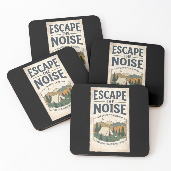 Item preview, Escape the Noise – Find Your Place in the Wild designed and sold by CARPIO Creations.