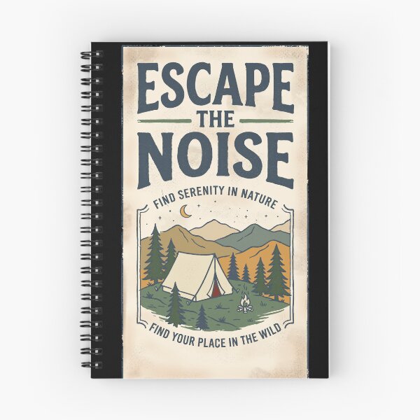 Item preview, Escape the Noise – Find Your Place in the Wild designed and sold by CARPIO Creations.