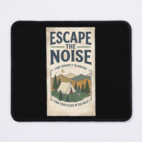Item preview, Escape the Noise – Find Your Place in the Wild designed and sold by CARPIO Creations.