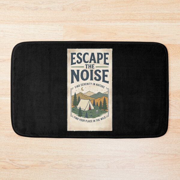 Item preview, Escape the Noise – Find Your Place in the Wild designed and sold by CARPIO Creations.