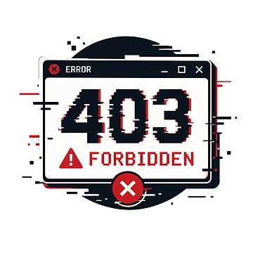 Artwork thumbnail, Error Files Collection #002 | 403 Forbidden by LogicLoop