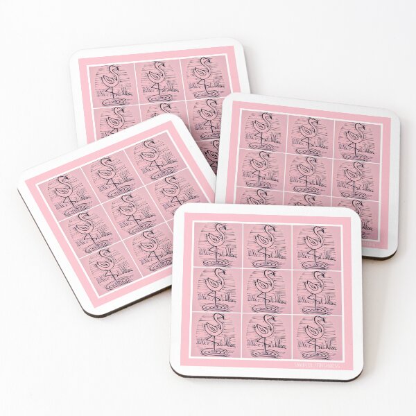 Item preview, Lots of flamingos designed and sold by SombreroDoodles.