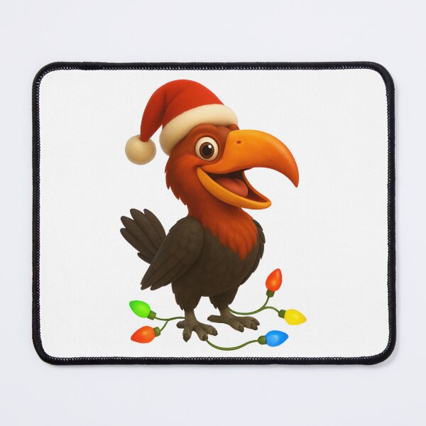 Item preview, Christmas Rufous Hornbill designed and sold by Sillytoe.