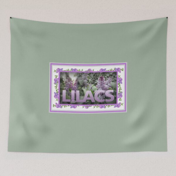 Item preview, Lilacs Design Purple Flowers designed and sold by DalePrestonArt.