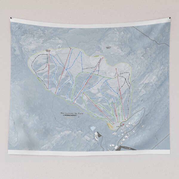Item preview, Ben Lomond Ski Field designed and sold by Mapsynergy.