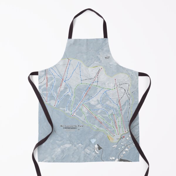 Item preview, Ben Lomond Ski Field designed and sold by Mapsynergy.