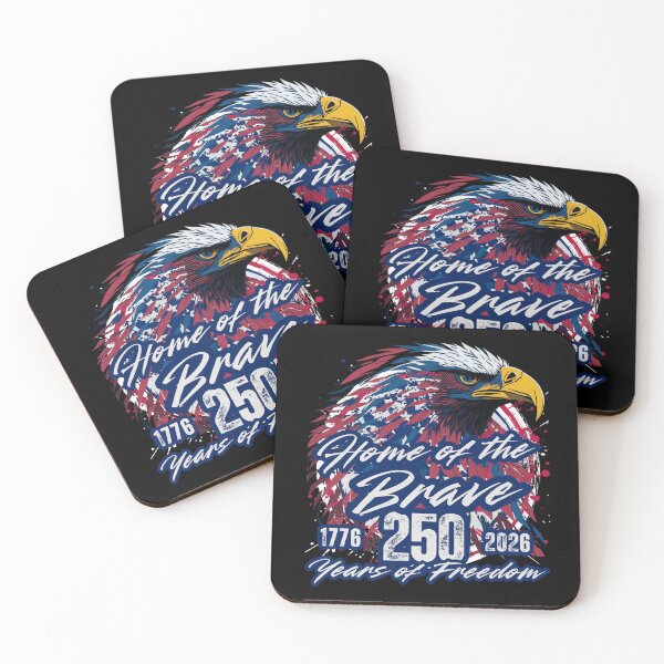 Item preview, Home of the Brave Eagle — 1776 to 2026 America 250 Years of Freedom Patriotic Design designed and sold by GFamilyC.