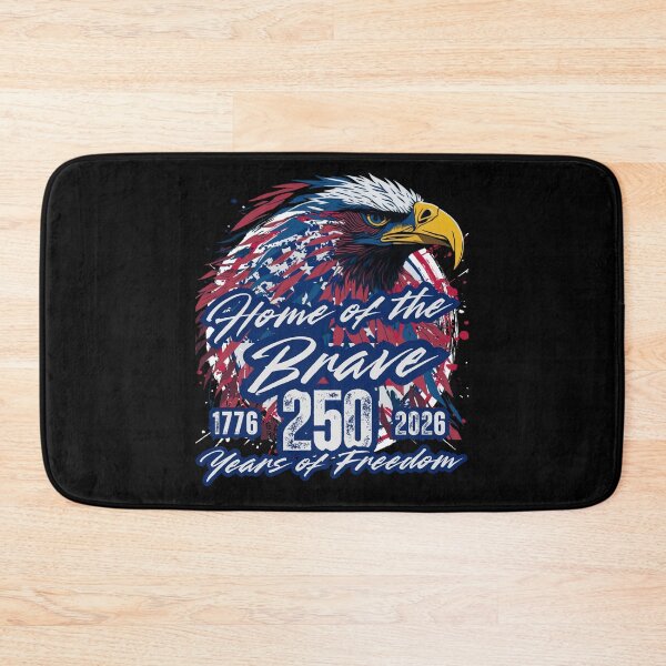 Item preview, Home of the Brave Eagle — 1776 to 2026 America 250 Years of Freedom Patriotic Design designed and sold by GFamilyC.